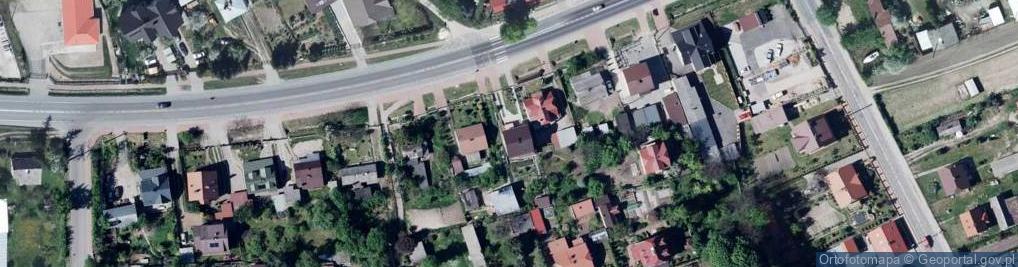 Zdjęcie satelitarne Radomska ul.