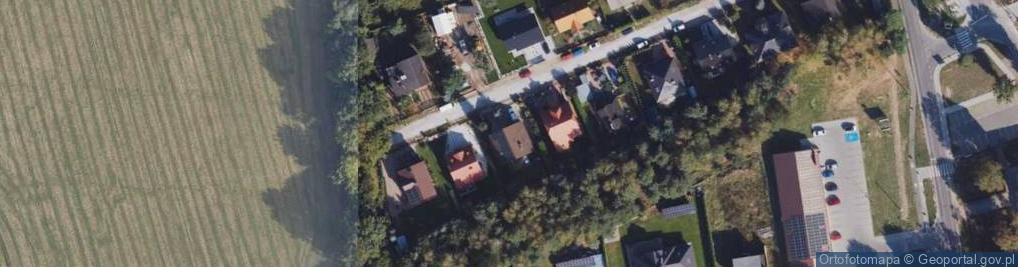 Zdjęcie satelitarne Radosna ul.