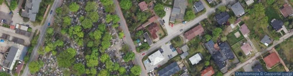 Zdjęcie satelitarne Radońska ul.