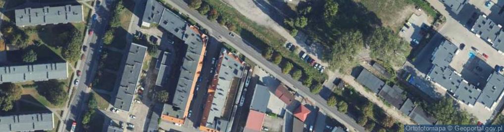 Zdjęcie satelitarne Rapackiego Adama ul.