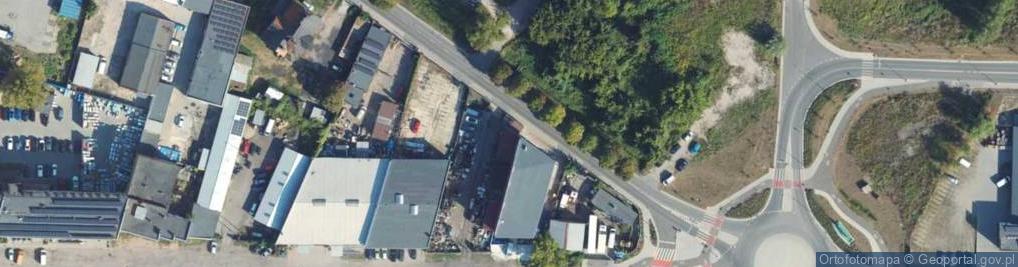 Zdjęcie satelitarne Rapackiego Adama ul.