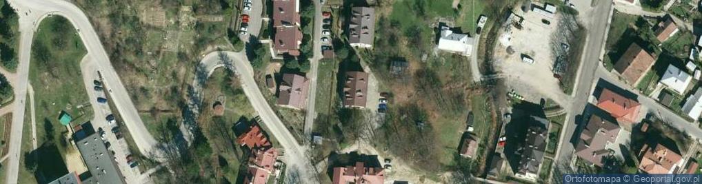 Zdjęcie satelitarne Rąba Jana, ks. ul.