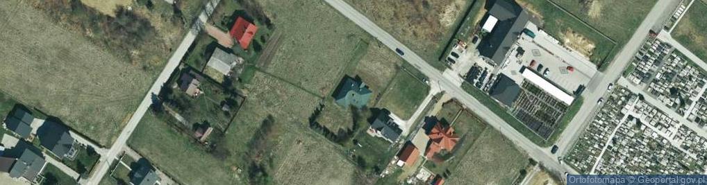 Zdjęcie satelitarne Rajska ul.
