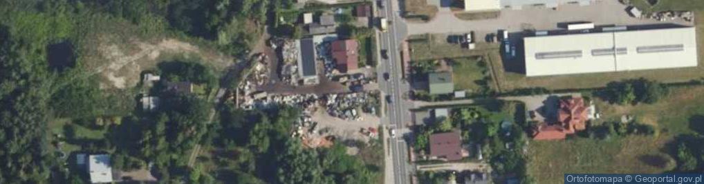 Zdjęcie satelitarne Radziejowicka ul.