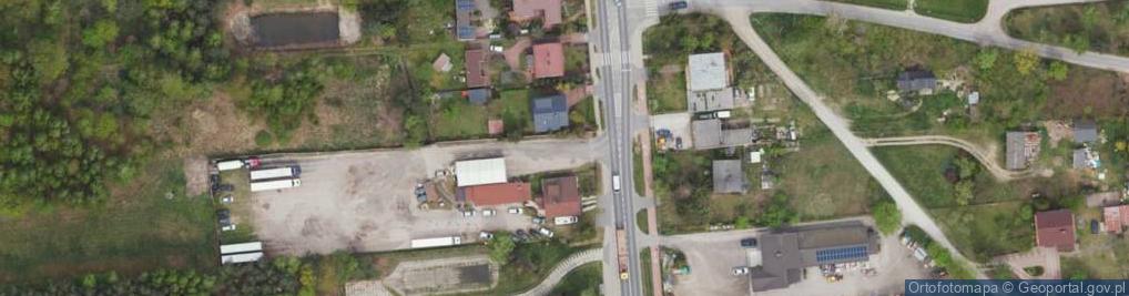 Zdjęcie satelitarne Radziejowicka ul.