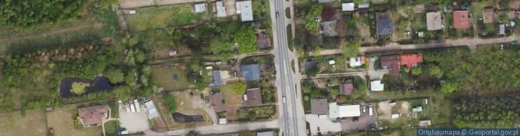 Zdjęcie satelitarne Radziejowicka ul.