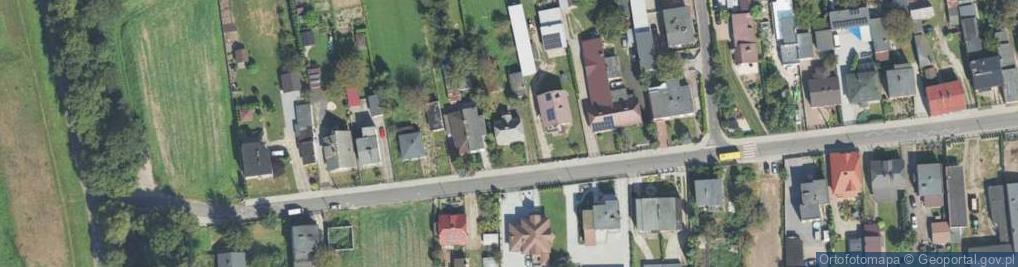 Zdjęcie satelitarne Rajskowska ul.