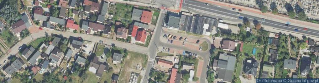Zdjęcie satelitarne Rajskowska ul.