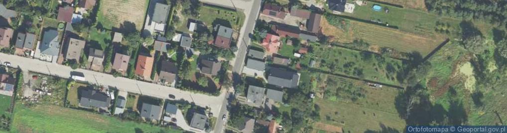 Zdjęcie satelitarne Rajskowska ul.