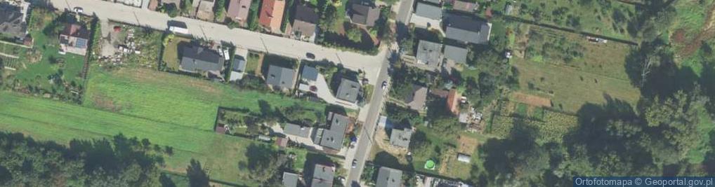 Zdjęcie satelitarne Rajskowska ul.