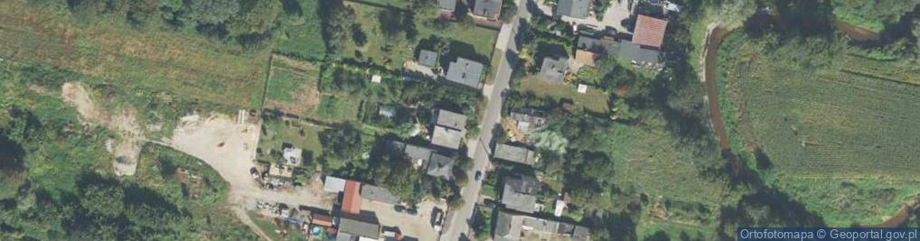 Zdjęcie satelitarne Rajskowska ul.