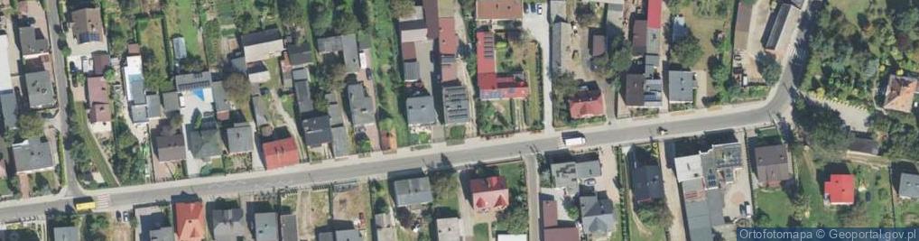 Zdjęcie satelitarne Rajskowska ul.