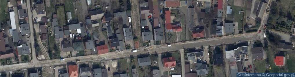 Zdjęcie satelitarne Rajskowska ul.