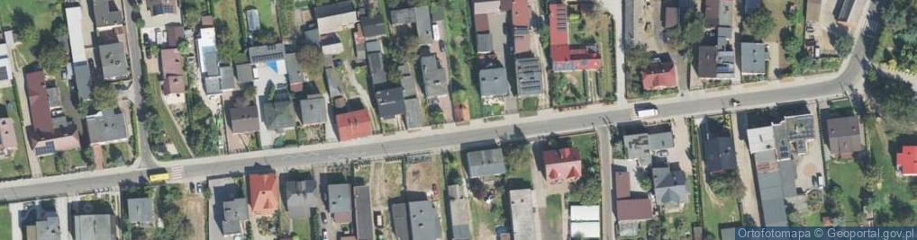 Zdjęcie satelitarne Rajskowska ul.