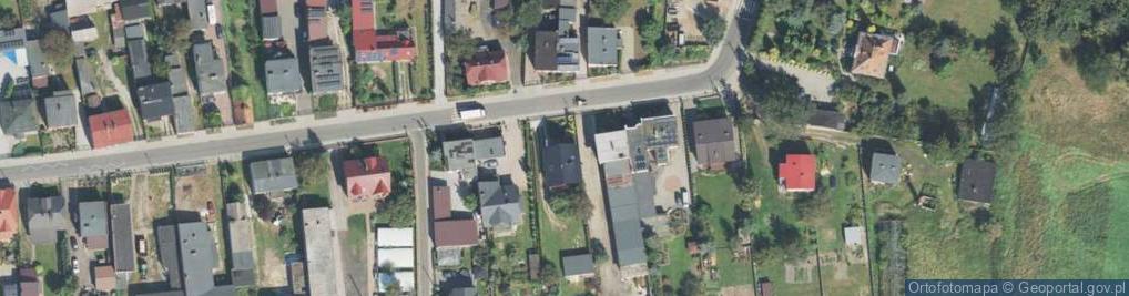 Zdjęcie satelitarne Rajskowska ul.