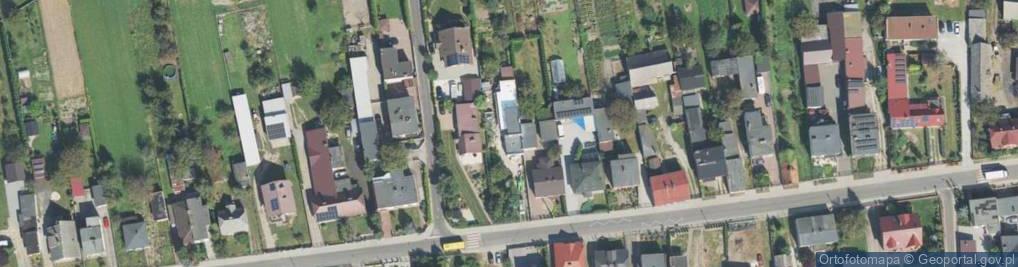 Zdjęcie satelitarne Rajskowska ul.