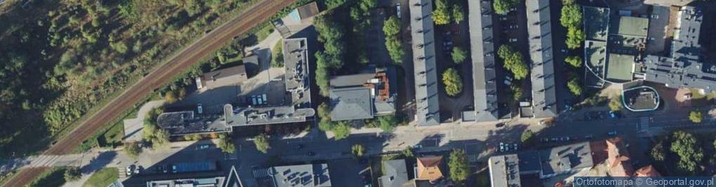 Zdjęcie satelitarne Raciborska ul.