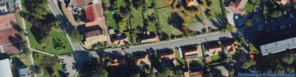 Zdjęcie satelitarne Radosna ul.