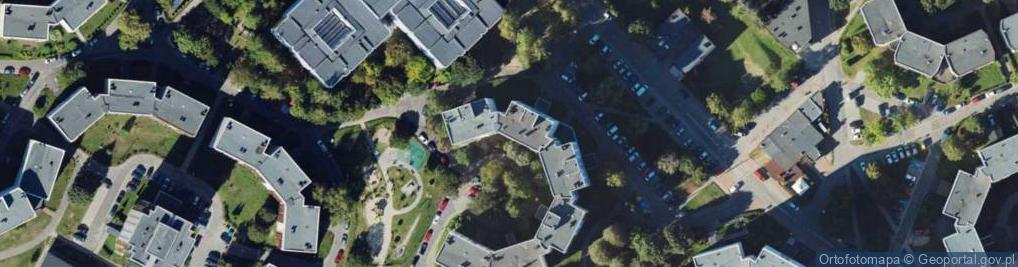 Zdjęcie satelitarne Radockiego Marcina ul.
