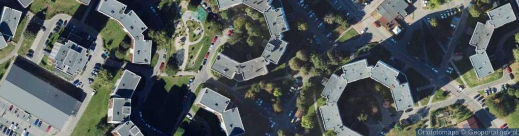Zdjęcie satelitarne Radockiego Marcina ul.