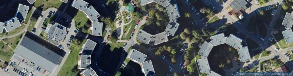 Zdjęcie satelitarne Radockiego Marcina ul.