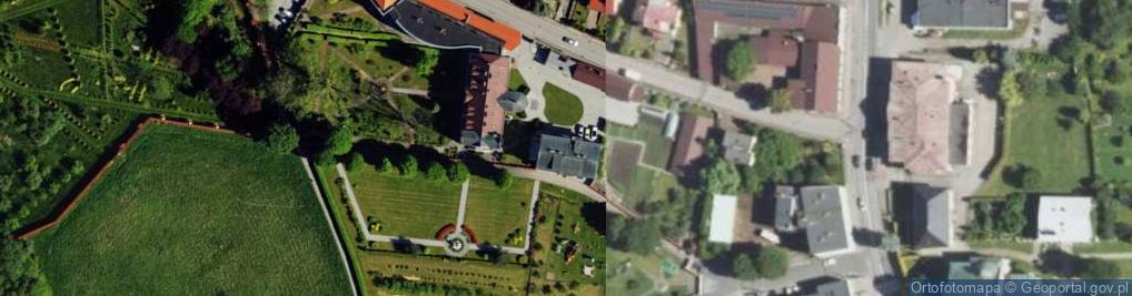 Zdjęcie satelitarne Rajska ul.
