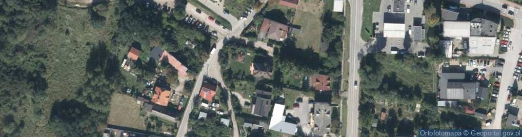 Zdjęcie satelitarne Rajtarska ul.