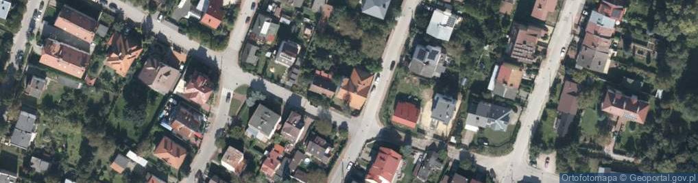 Zdjęcie satelitarne Rajtarska ul.