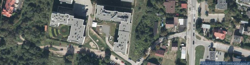 Zdjęcie satelitarne Rajtarska ul.