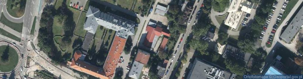 Zdjęcie satelitarne Radiowa ul.