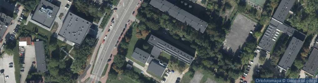 Zdjęcie satelitarne Radiowa ul.