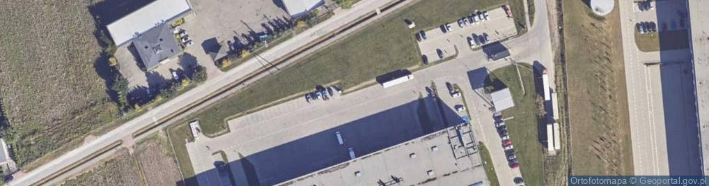 Zdjęcie satelitarne Rajdowa ul.