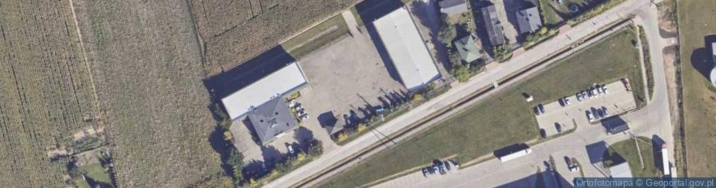 Zdjęcie satelitarne Rajdowa ul.