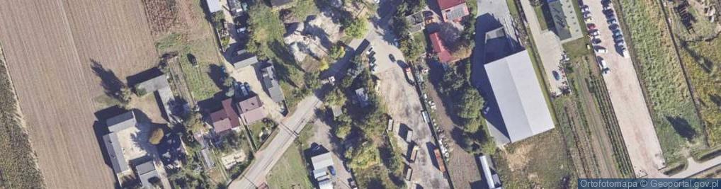 Zdjęcie satelitarne Rajdowa ul.