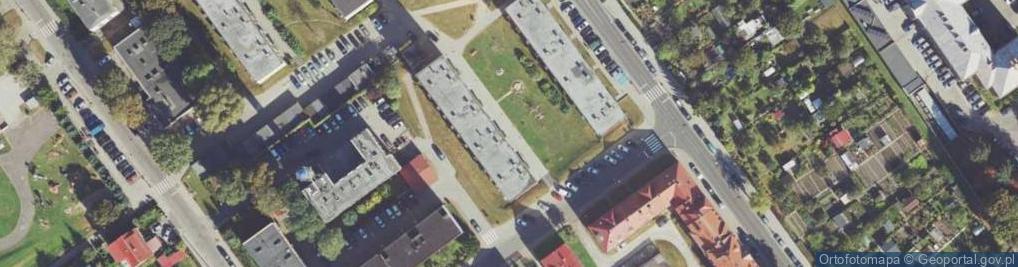 Zdjęcie satelitarne Radogoszczańska ul.