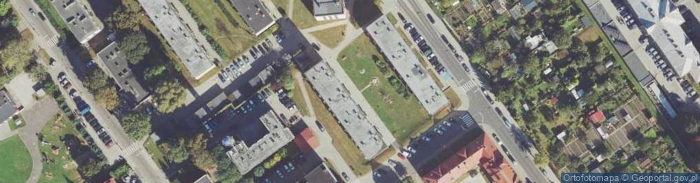 Zdjęcie satelitarne Radogoszczańska ul.