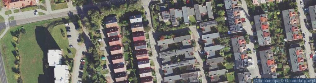 Zdjęcie satelitarne Radości ul.