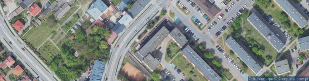 Zdjęcie satelitarne Radomska ul.