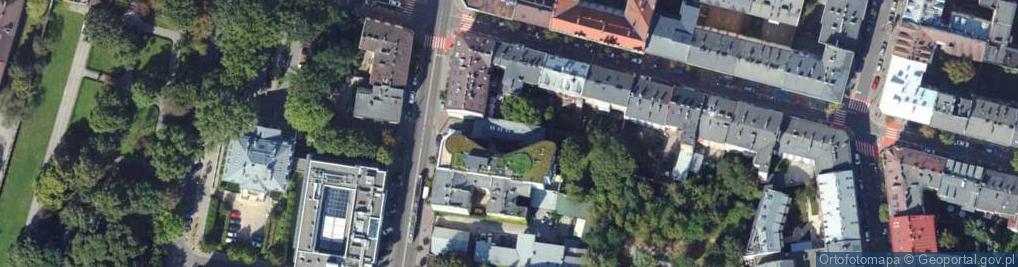 Zdjęcie satelitarne Rakowicka ul.