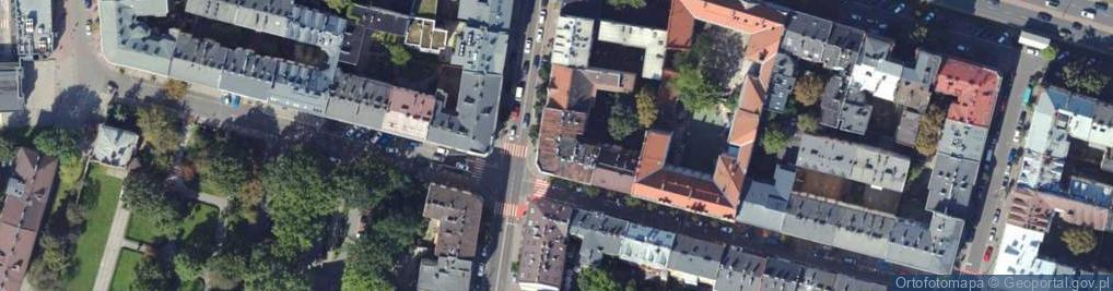 Zdjęcie satelitarne Rakowicka ul.