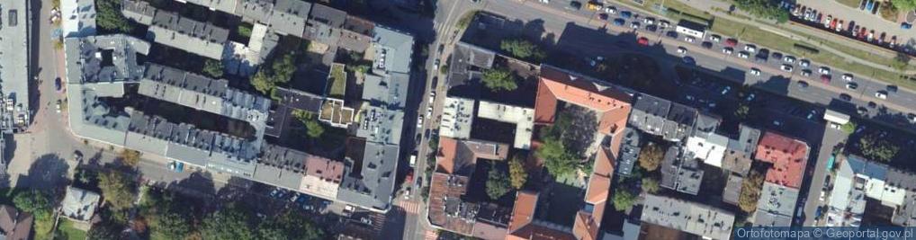 Zdjęcie satelitarne Rakowicka ul.