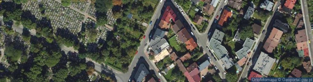 Zdjęcie satelitarne Rakowicka ul.