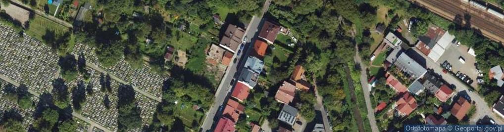 Zdjęcie satelitarne Rakowicka ul.