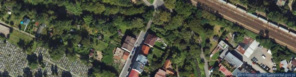 Zdjęcie satelitarne Rakowicka ul.