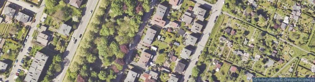 Zdjęcie satelitarne Radosna ul.