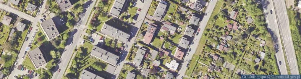Zdjęcie satelitarne Radosna ul.