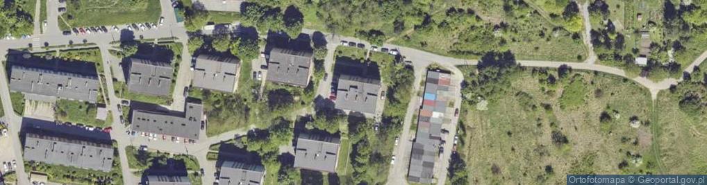 Zdjęcie satelitarne Ratowników Górniczych ul.
