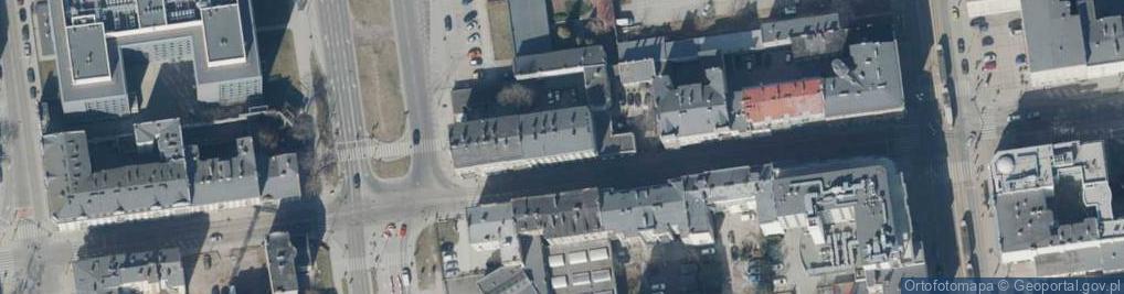 Zdjęcie satelitarne Radwańska ul.