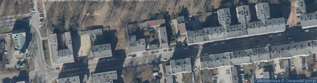 Zdjęcie satelitarne Radwańska ul.