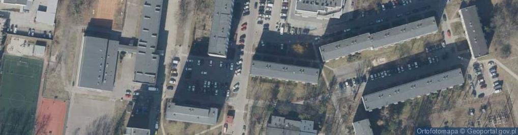 Zdjęcie satelitarne Rajdowa ul.